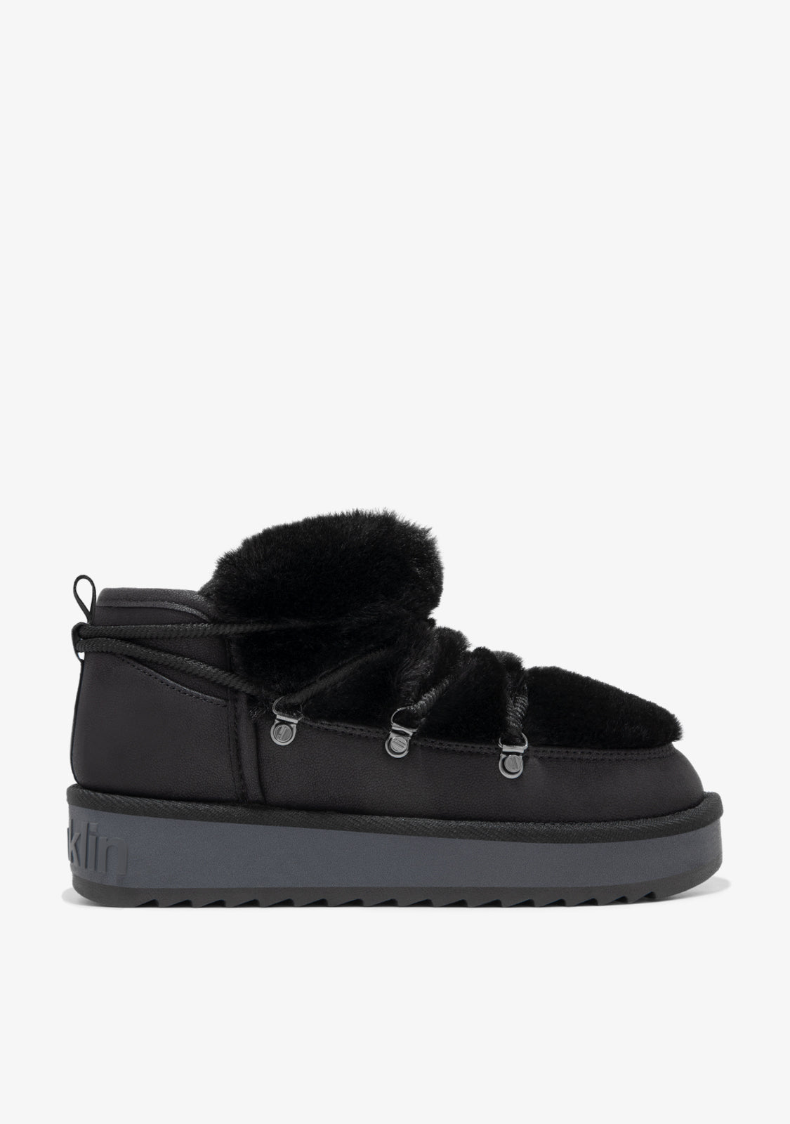 D FRANKLIN ZAPATOS / BOOTS / NORDIC Nordic Trk Fur Low Black