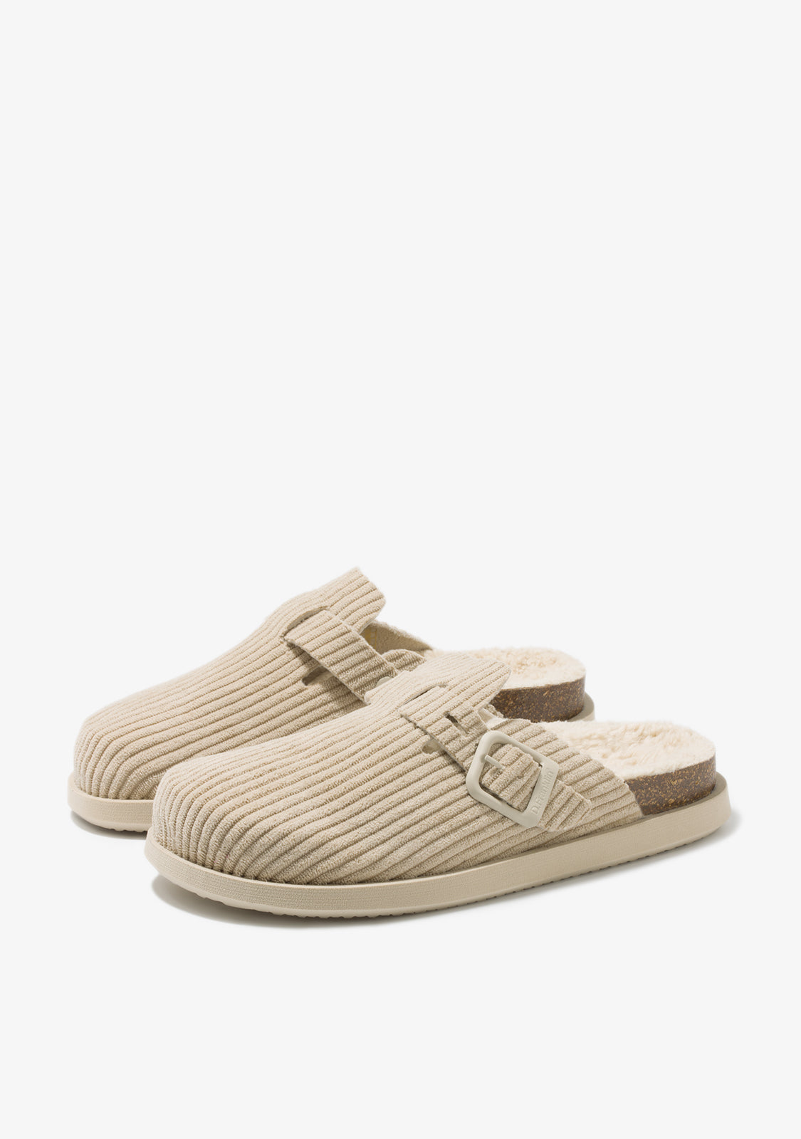Vibe Clog Corduroy Beige