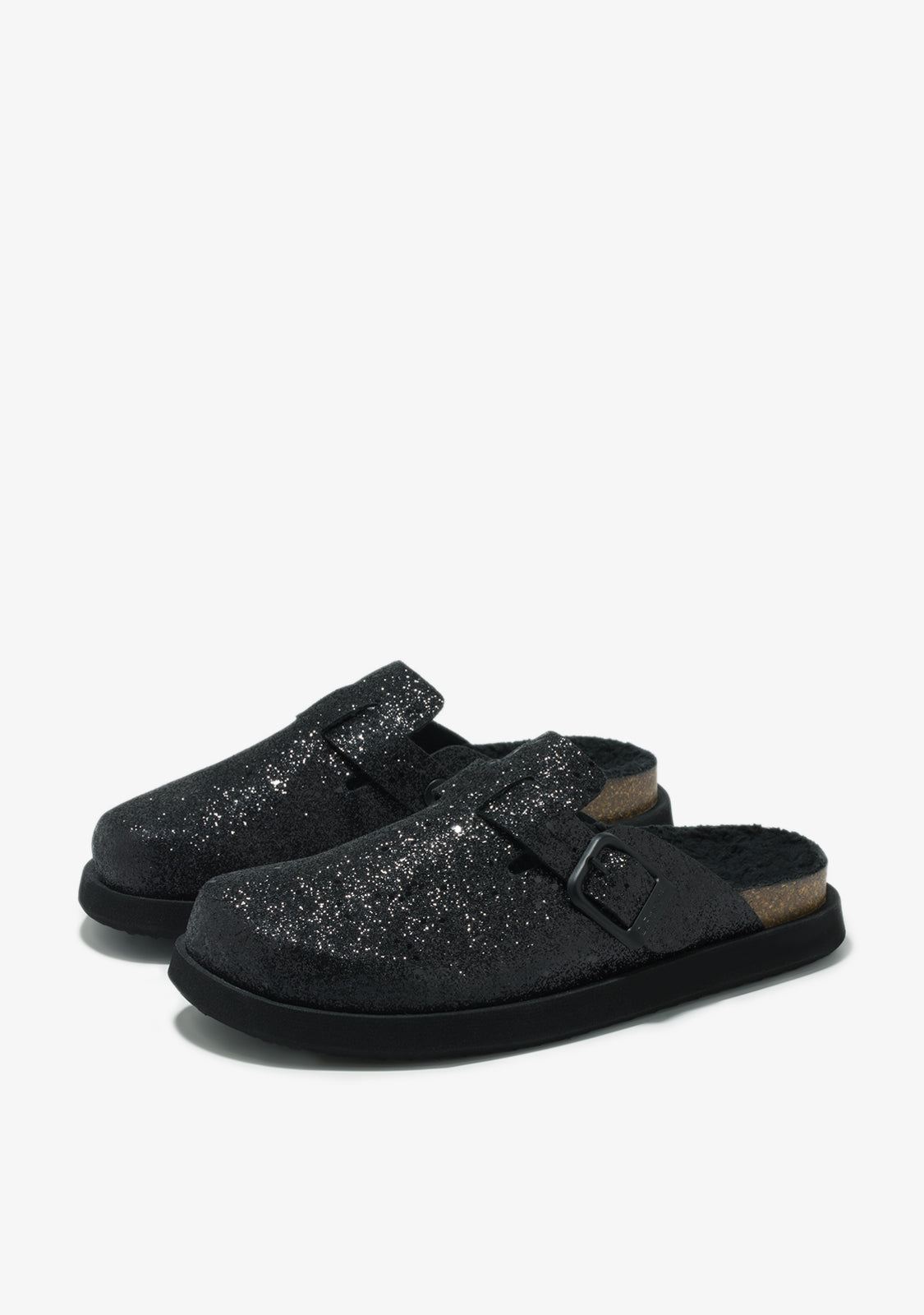 Vibe Clog Glitter Black