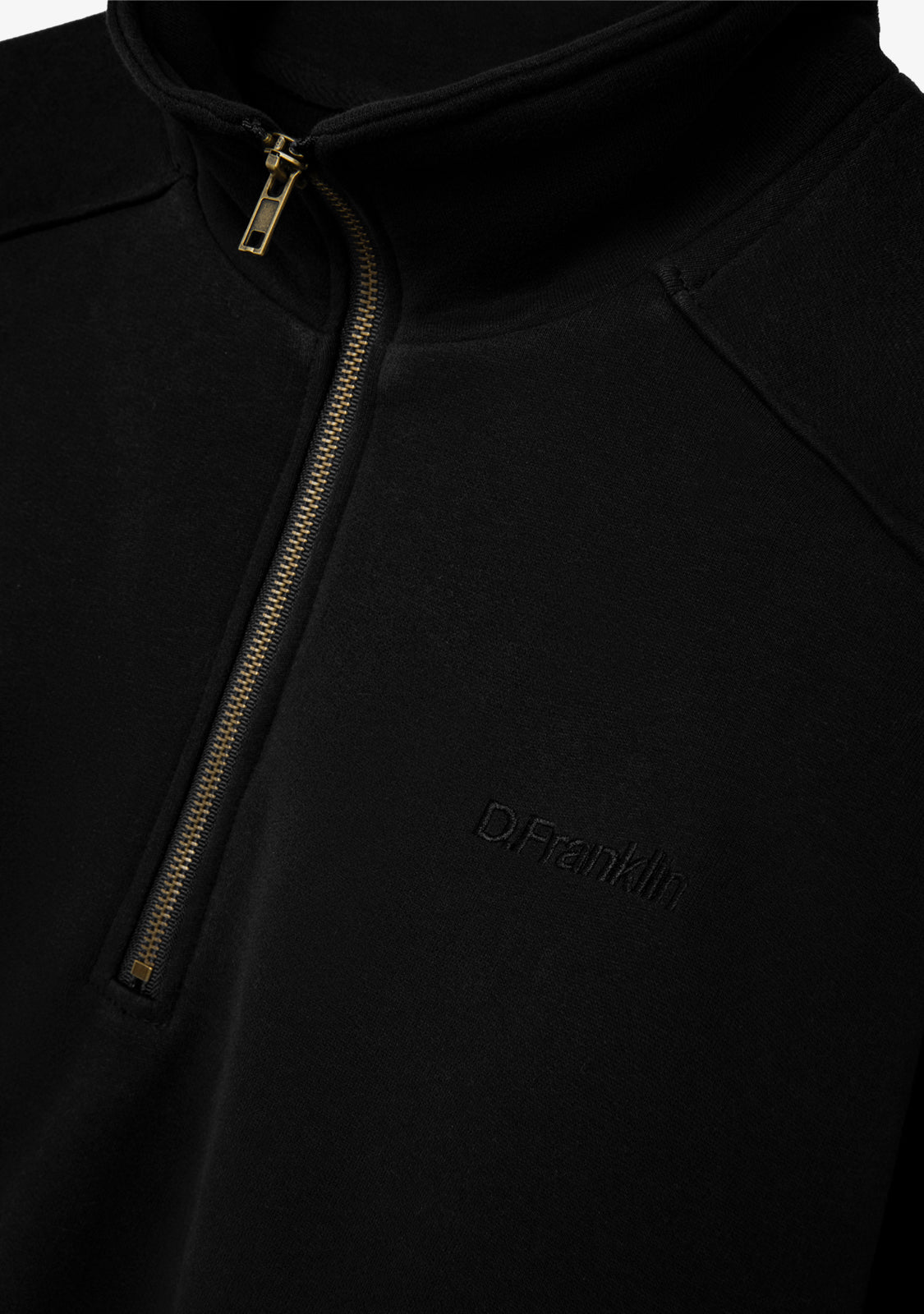 Half-Zip Sweatshirt Black