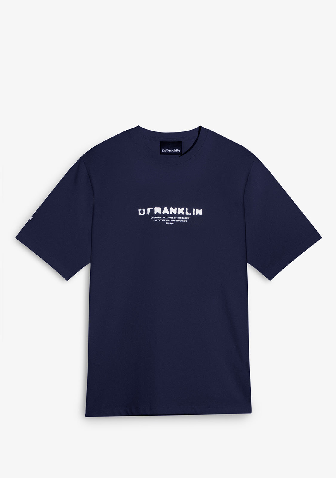 Tomorrow T-Shirt Navy / White