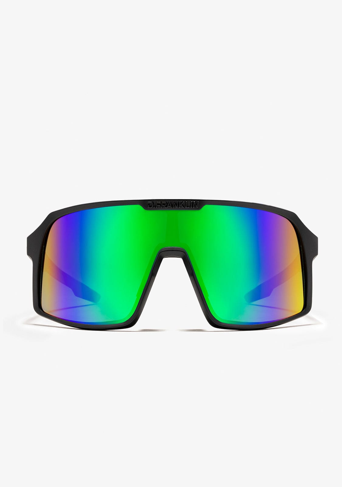 Gafas de sol deportivas Wind Negro / Verde