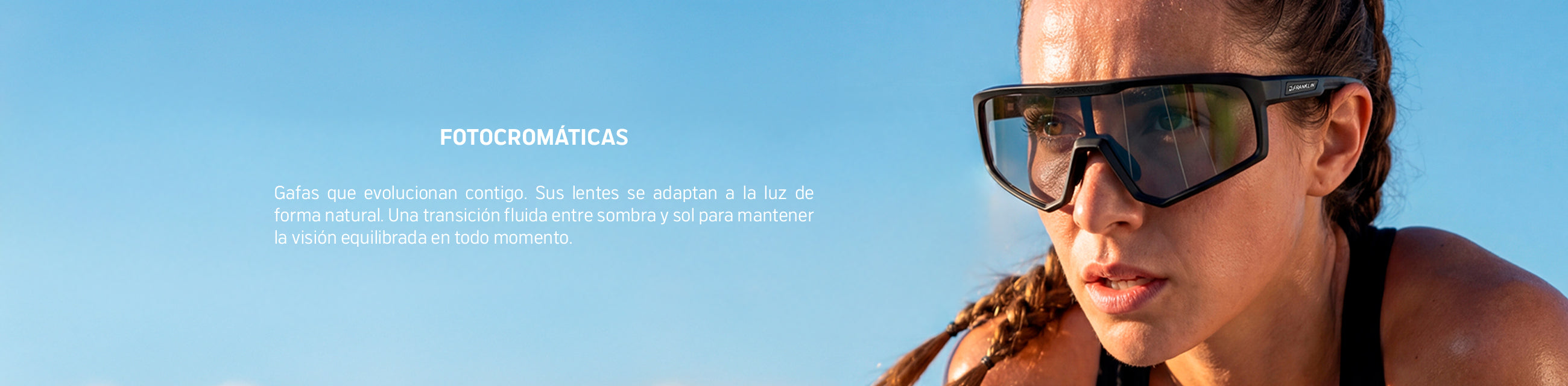 Gafas de sol deportivas fotocromáticas