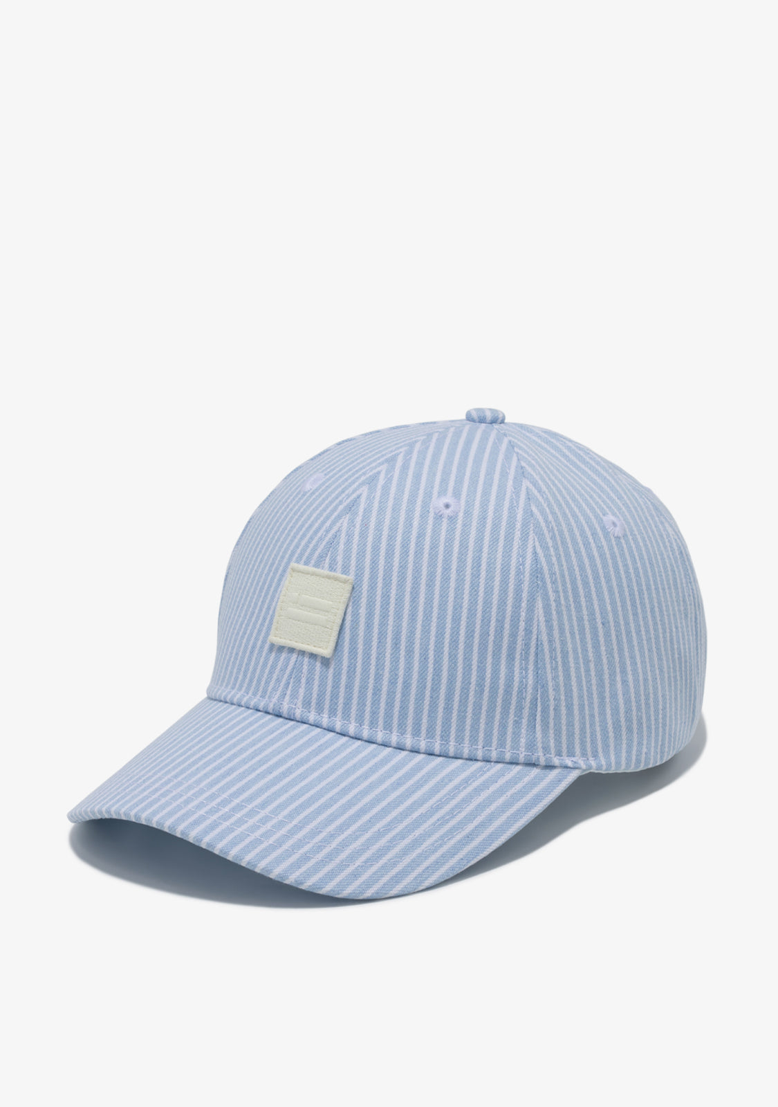 Stripes Baseball Cap Denim