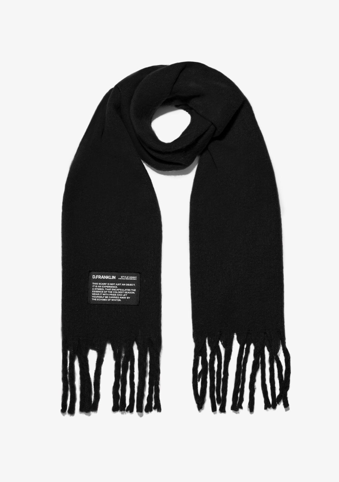 Nordic Basic Scarf Black