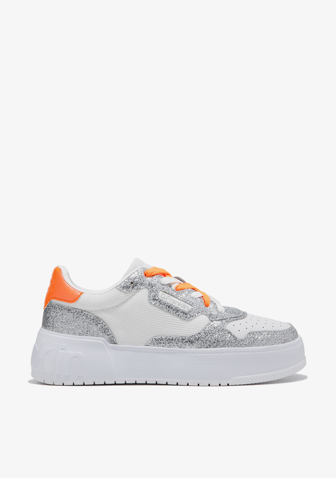 D.franklin Court Basic Mesh Glitter Silver