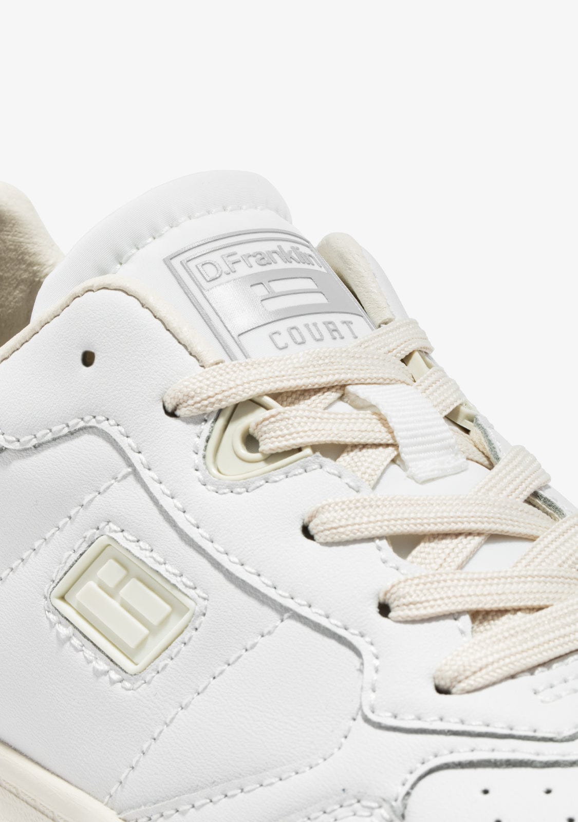 Court Tennis Basic Leather White