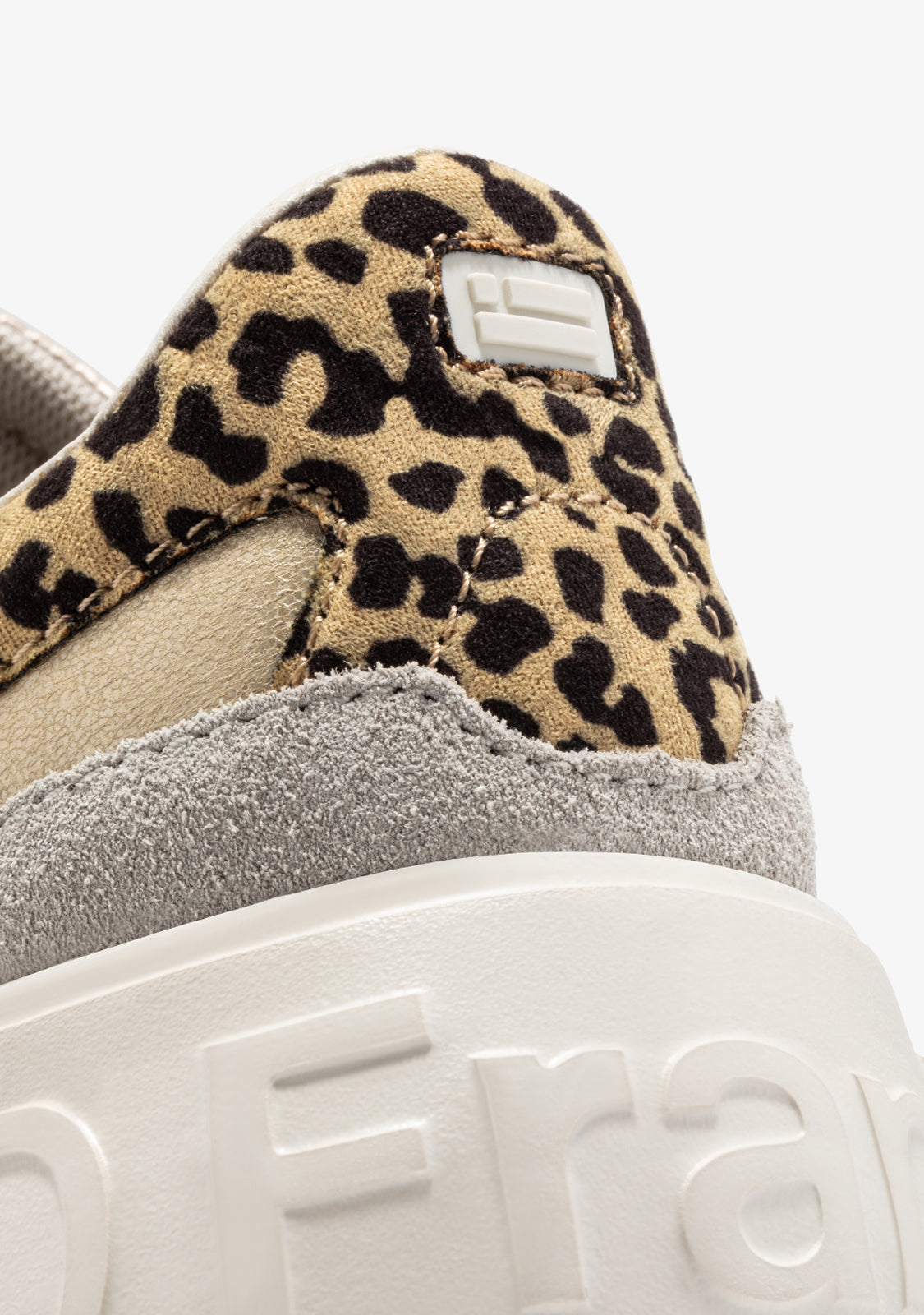 D FRANKLIN ZAPATOS / SNEAKERS / TENNIS Court Basket Gold / Leopard