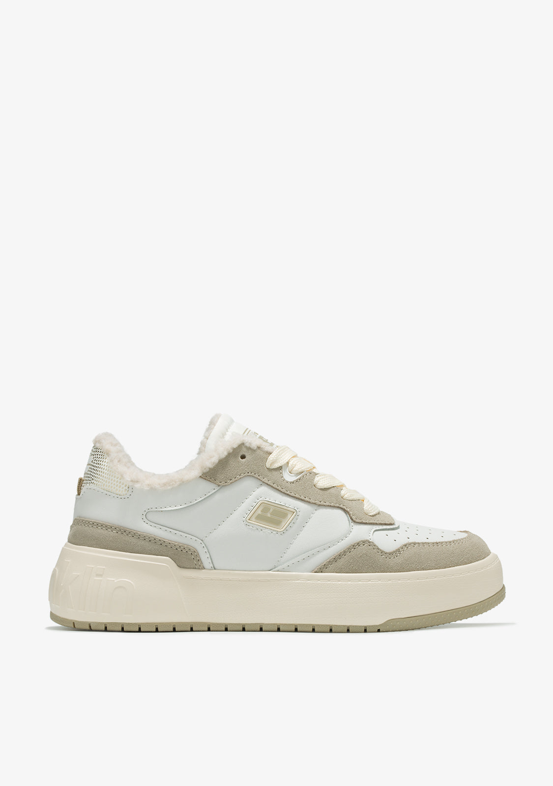 D FRANKLIN ZAPATOS / SNEAKERS / TENNIS Court Fleece White