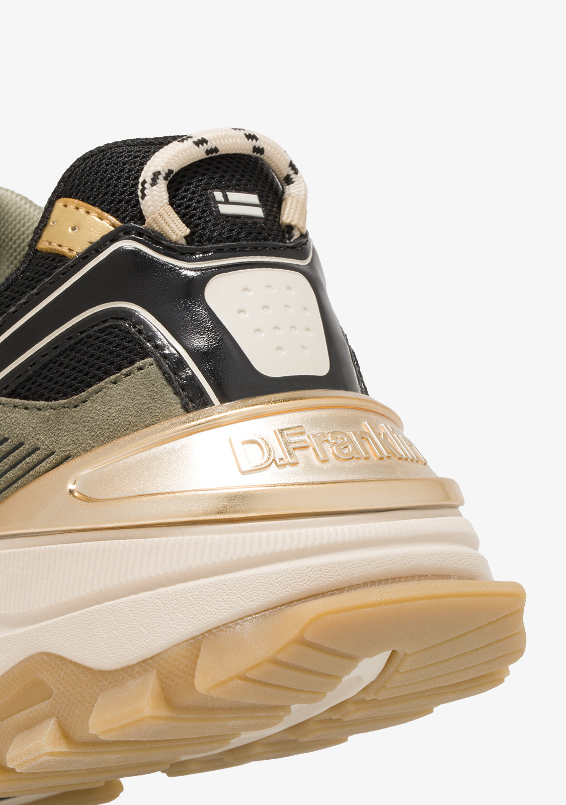 D FRANKLIN ZAPATOS / SNEAKERS / TENNIS 347 Flame Black / Gold