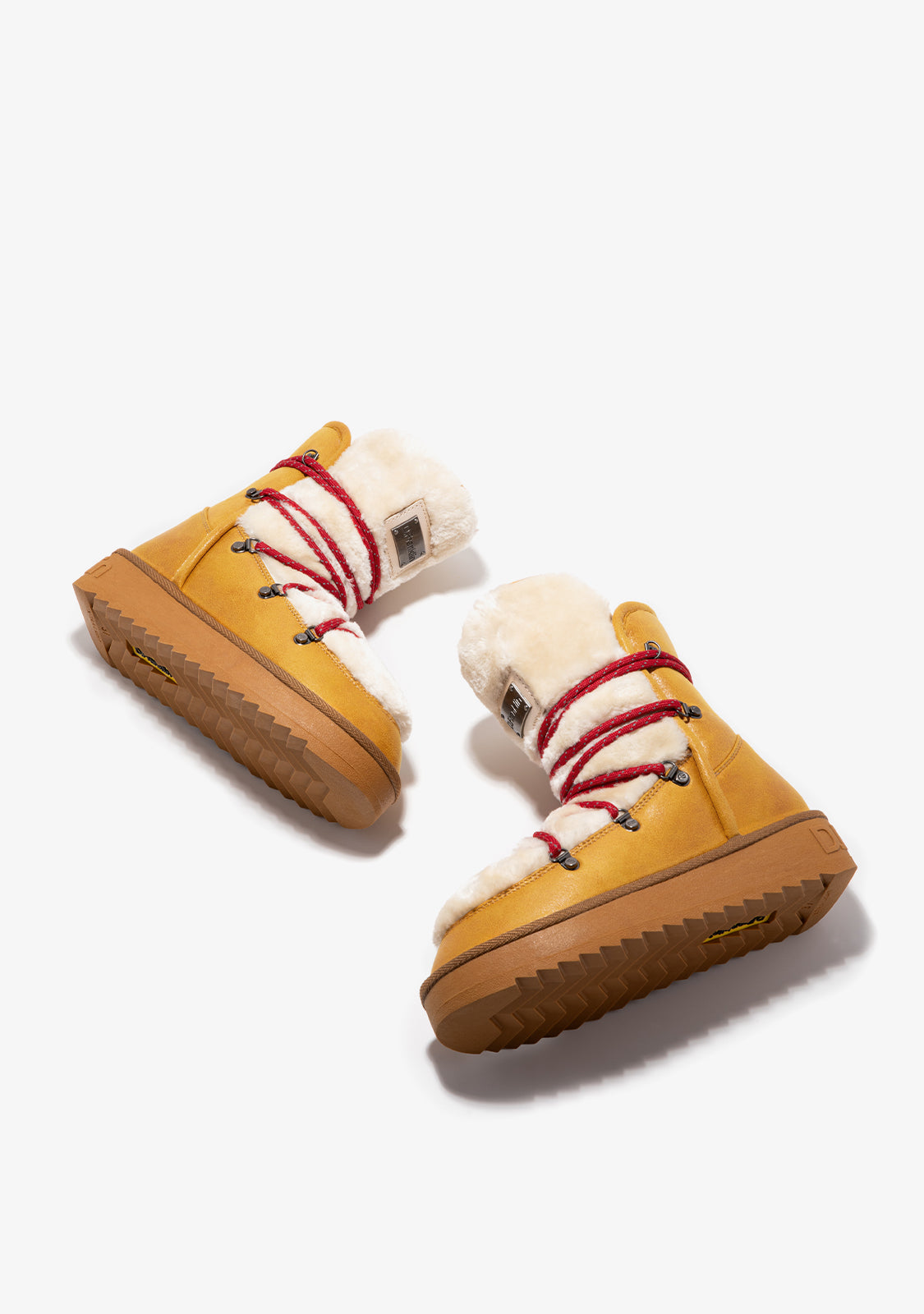 D FRANKLIN ZAPATOS / BOOTS / NORDIC Nordic Trk Fur Mustard