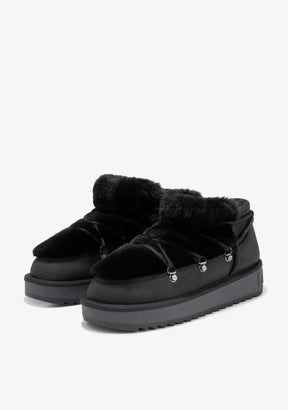 D FRANKLIN ZAPATOS / BOOTS / NORDIC Nordic  Trk Fur Low Black