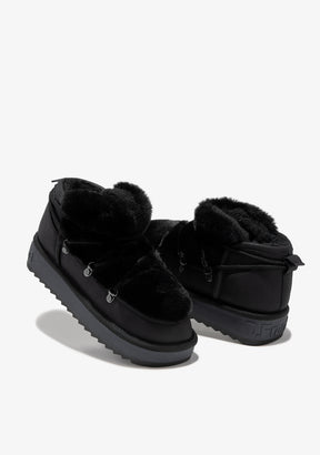 D FRANKLIN ZAPATOS / BOOTS / NORDIC Nordic  Trk Fur Low Black
