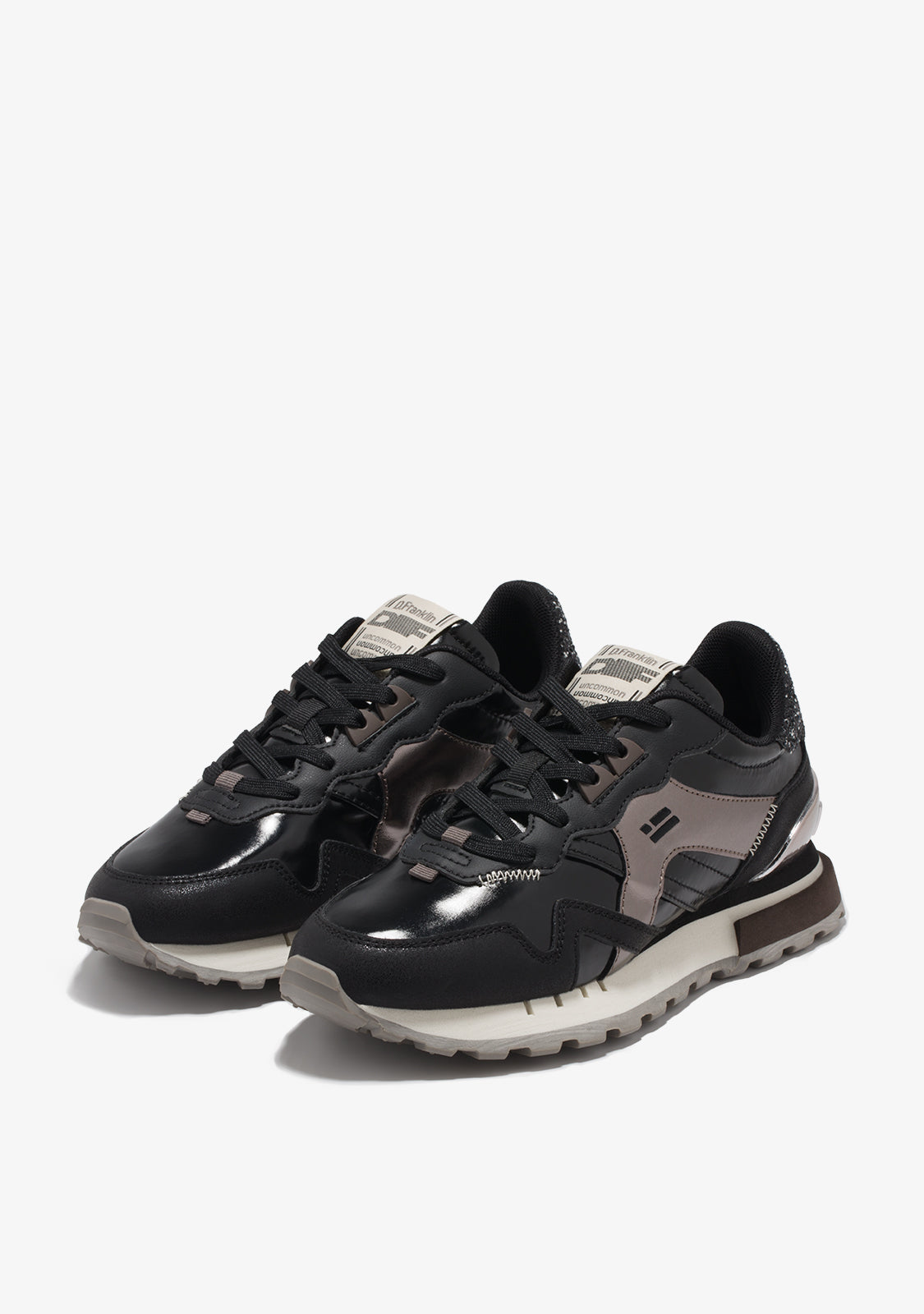 D FRANKLIN ZAPATOS / SNEAKERS / TENNIS Vibla Bright Black