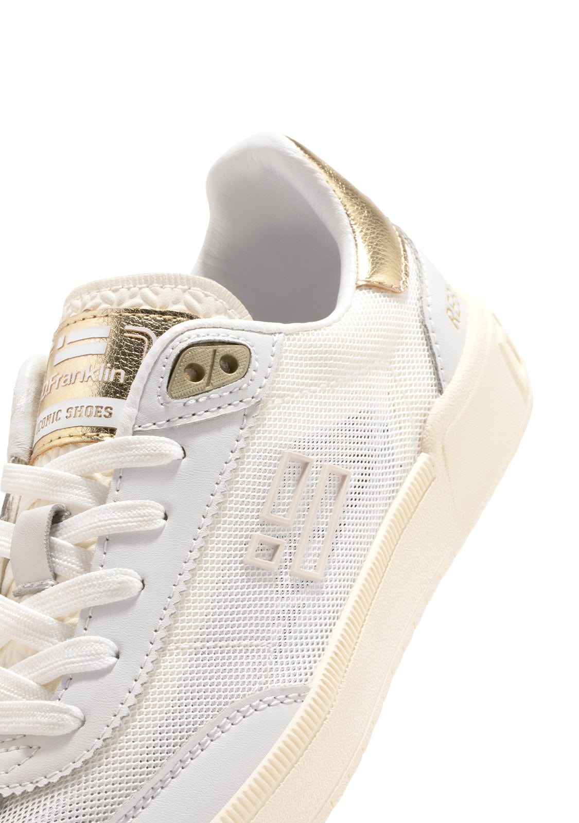 Rebel Mesh Flag White / Gold