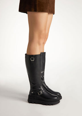 All Track Biker High Black