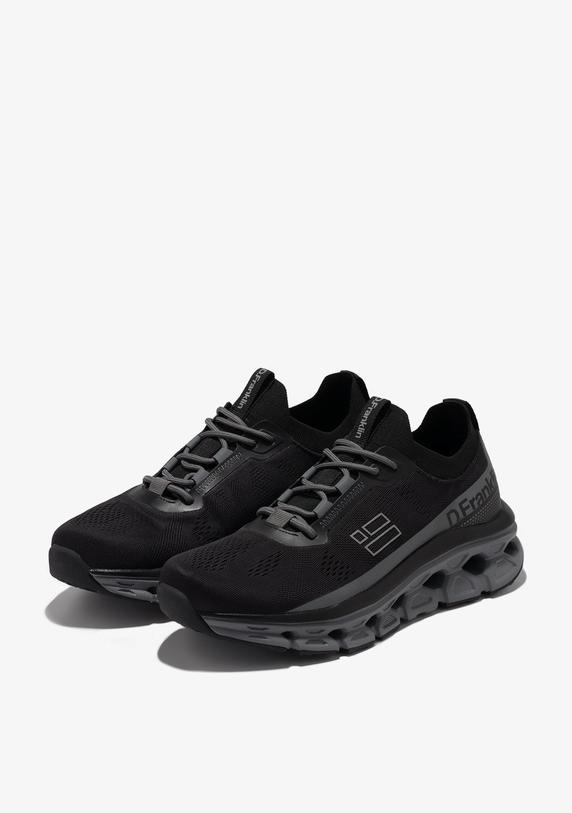 D FRANKLIN ZAPATOS / SNEAKERS / TENNIS Aero Aero Sneakers Mesh Black / Grey