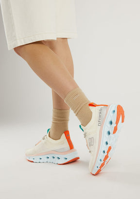 Aero Sneakers Mesh White / Orange