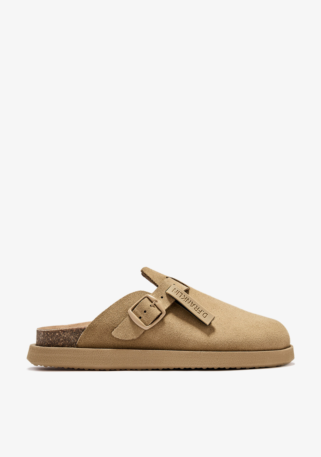 Zueco Unisex Vibe Suede Chocolate | D.Franklin