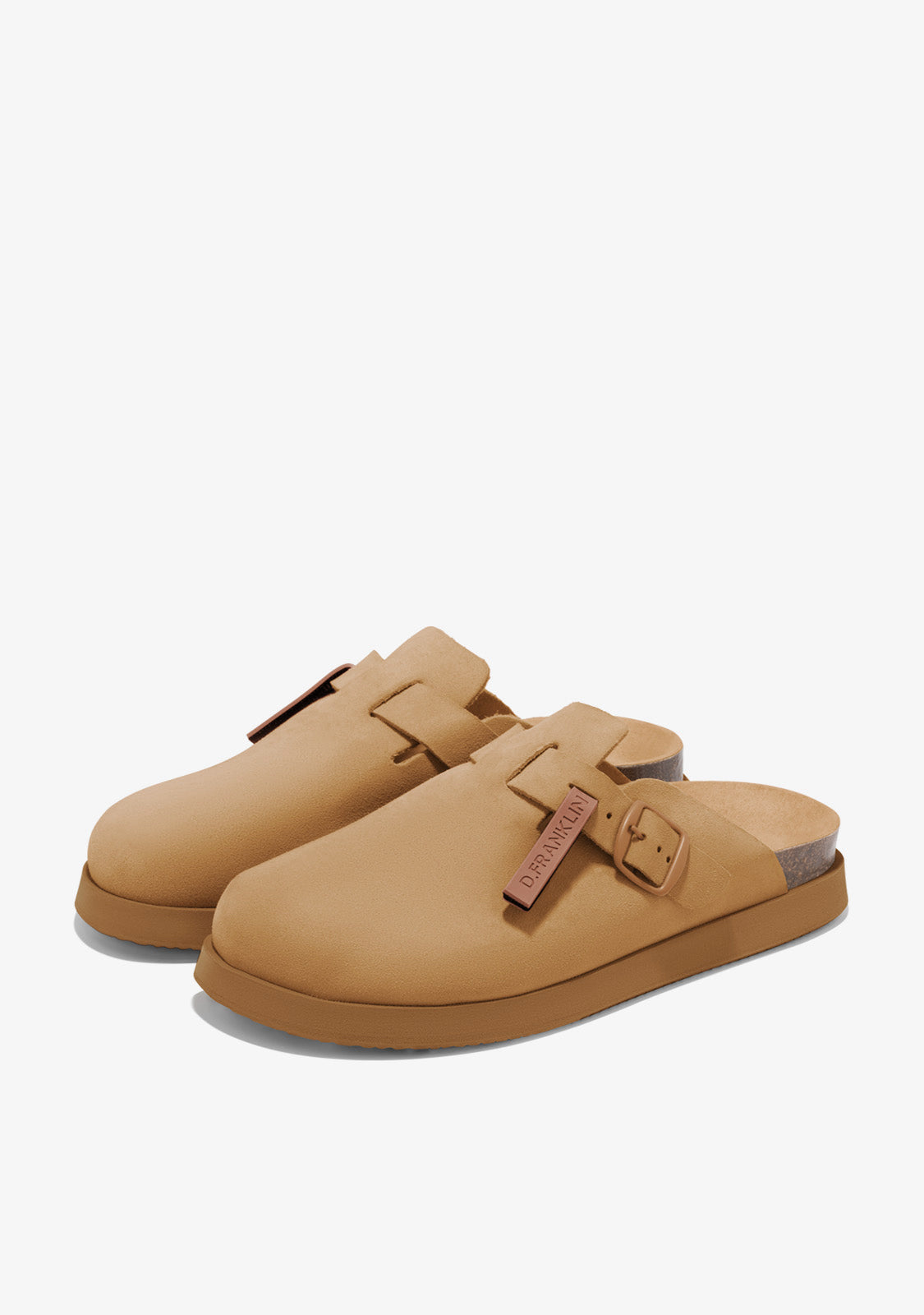 Vibe Clog Buckle Tan