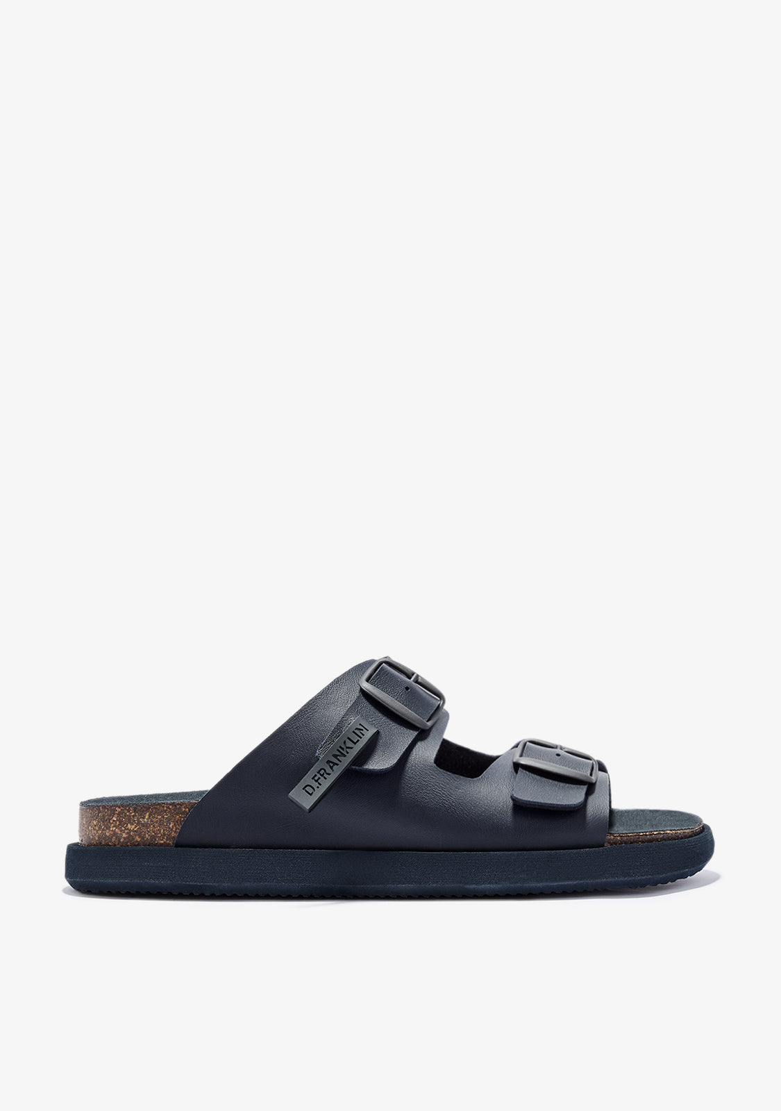 Vibe Sandals Buckle Brown Nobuck | D.Franklin