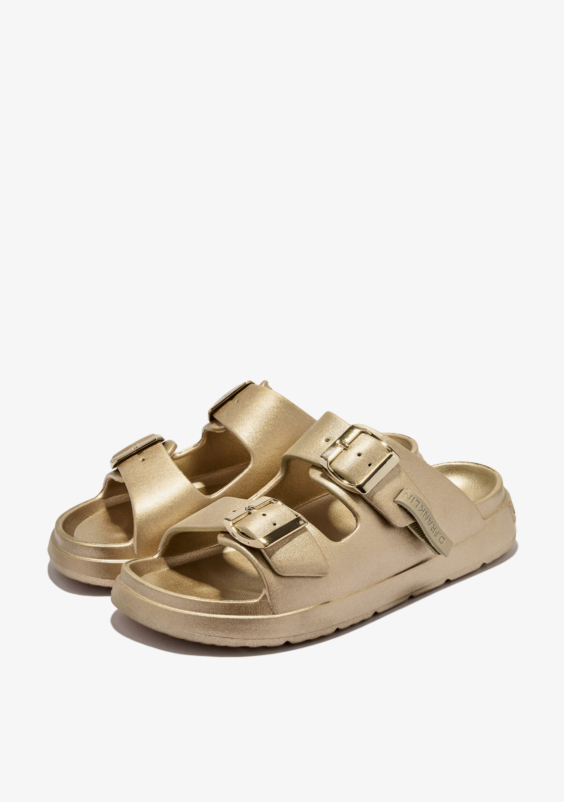 Vibe Foam 2 Buckles Met Light Gold