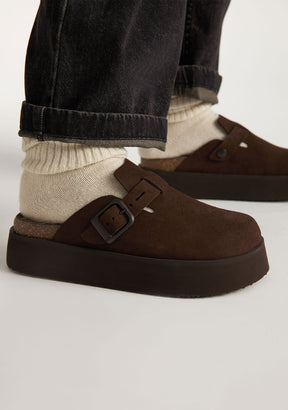 Vibe Clog Basic Platform Choc