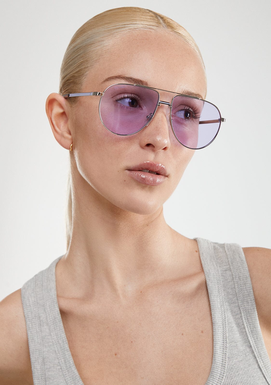 Aviator Legacy Silver / Lavender