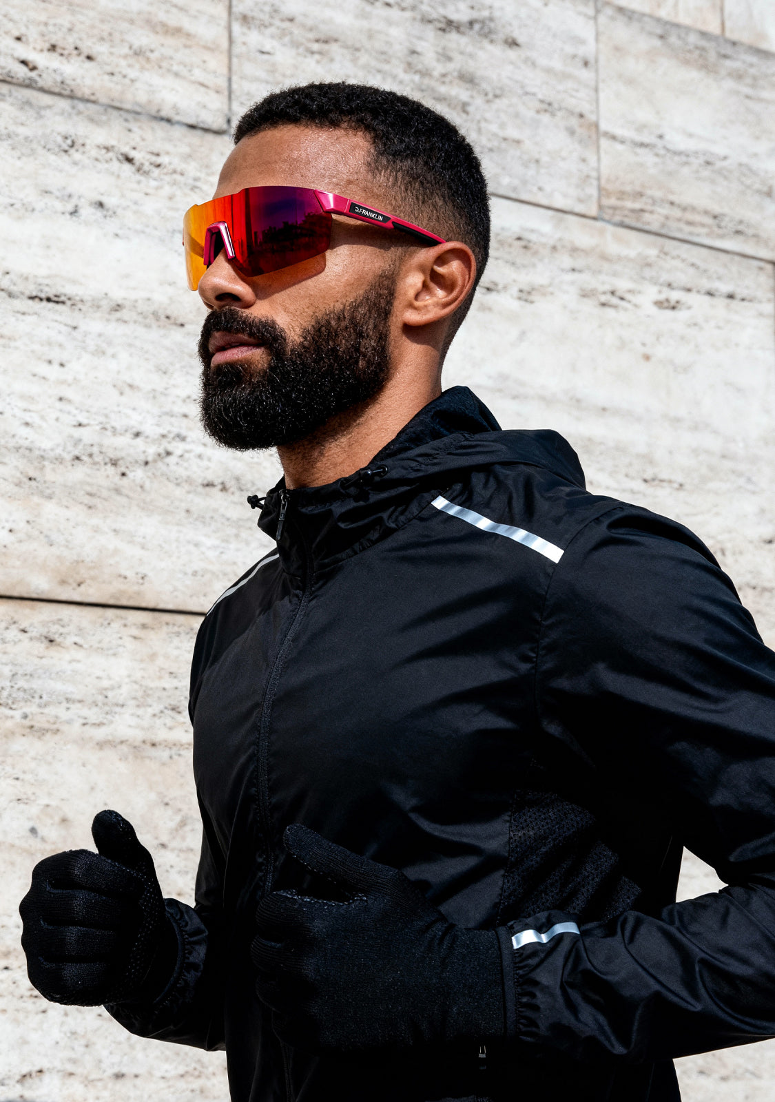 Gafas de sol rojas Tsunami Rojo Cromo | D.Franklin®