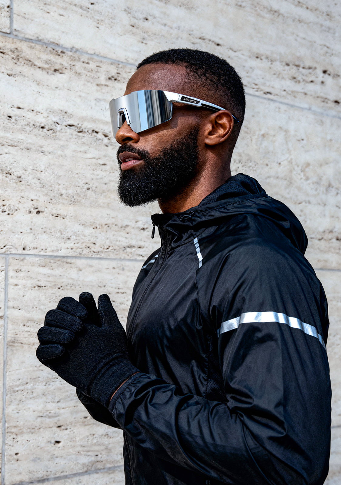 Gafas de sol deportivas Tsunami Silver Chrome | D.Franklin®