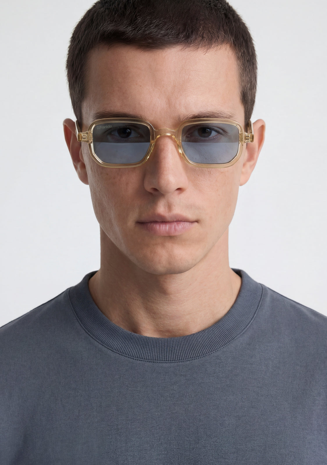Gafas de sol azules Jiggy Crystal Amber | D.Franklin®