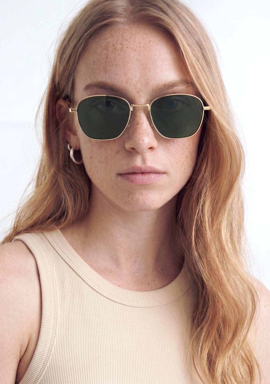 Gafas de sol doradas Quad Legacy Gold | D.Franklin®