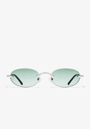 Smith Oval Silver / Gradient Green