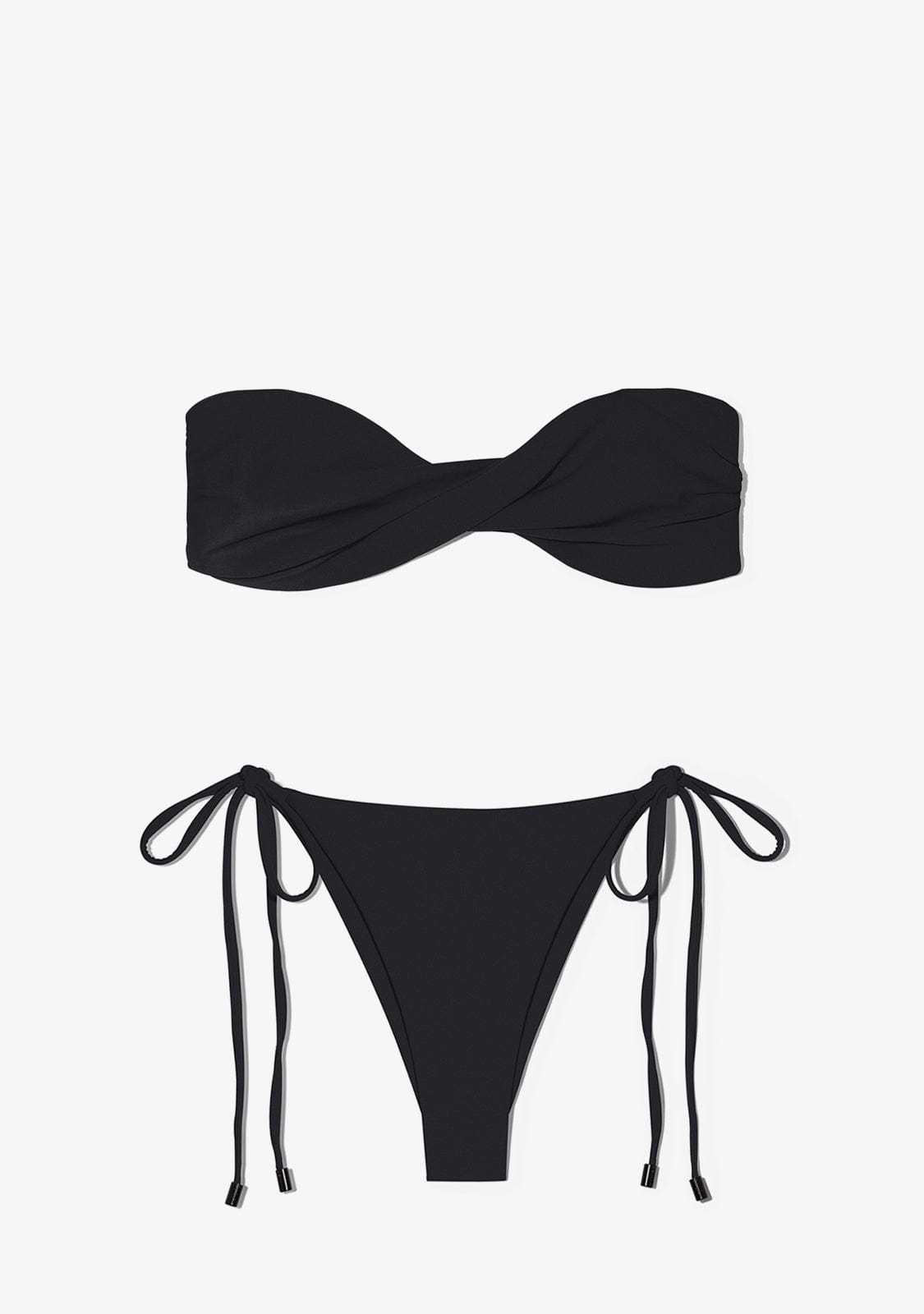 Harper Top + Lilo Bottom Black Bikini