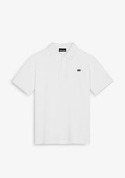 Basic Polo Shirt White / Khaki