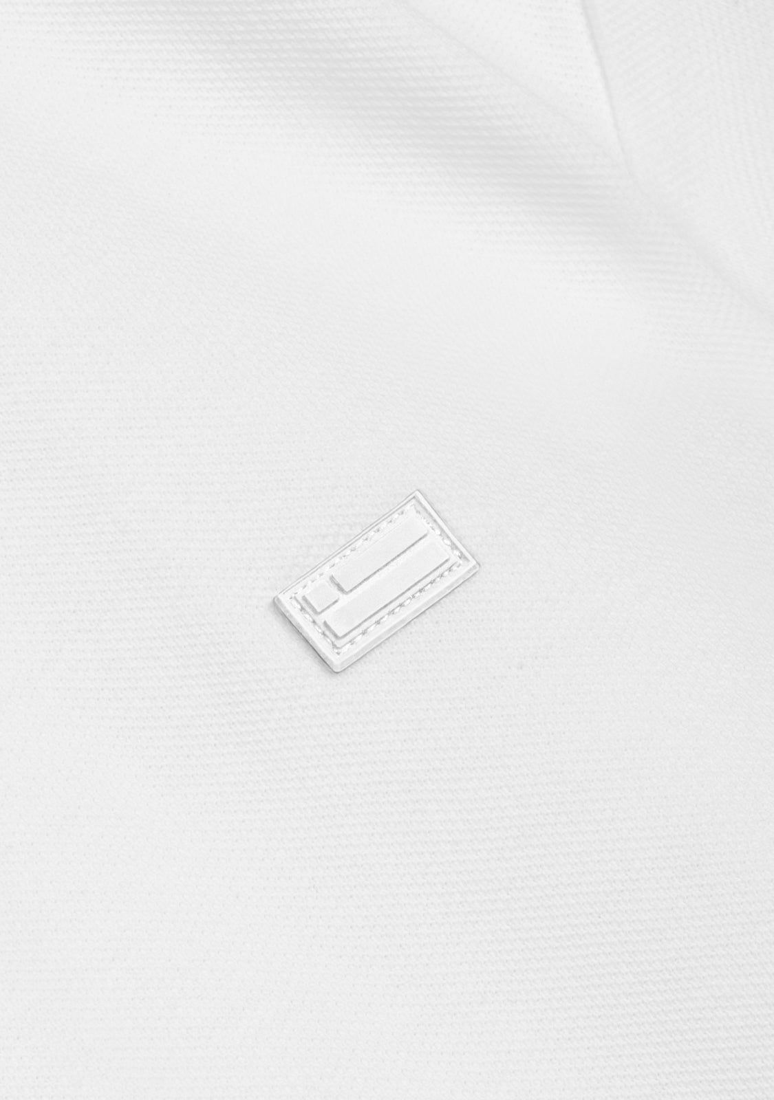 Basic Polo Shirt Full White