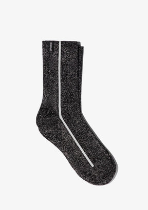 Glitter Socks Black