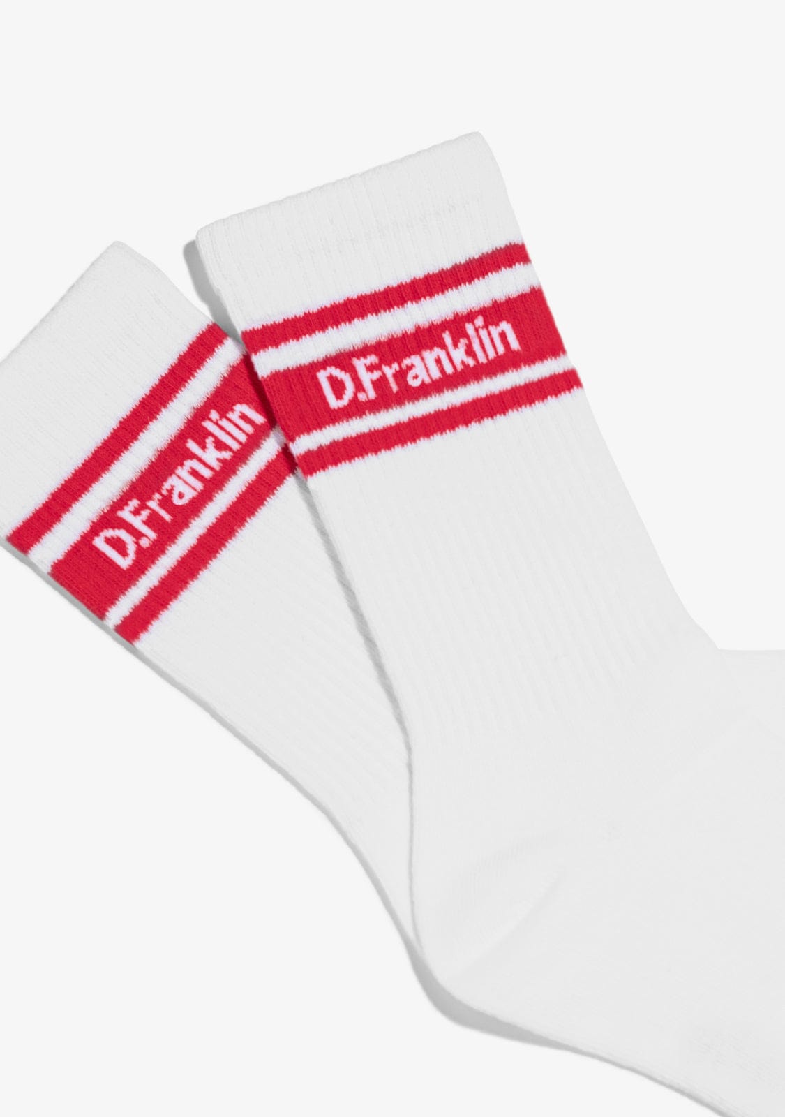 DF 3 Stripes Socks White