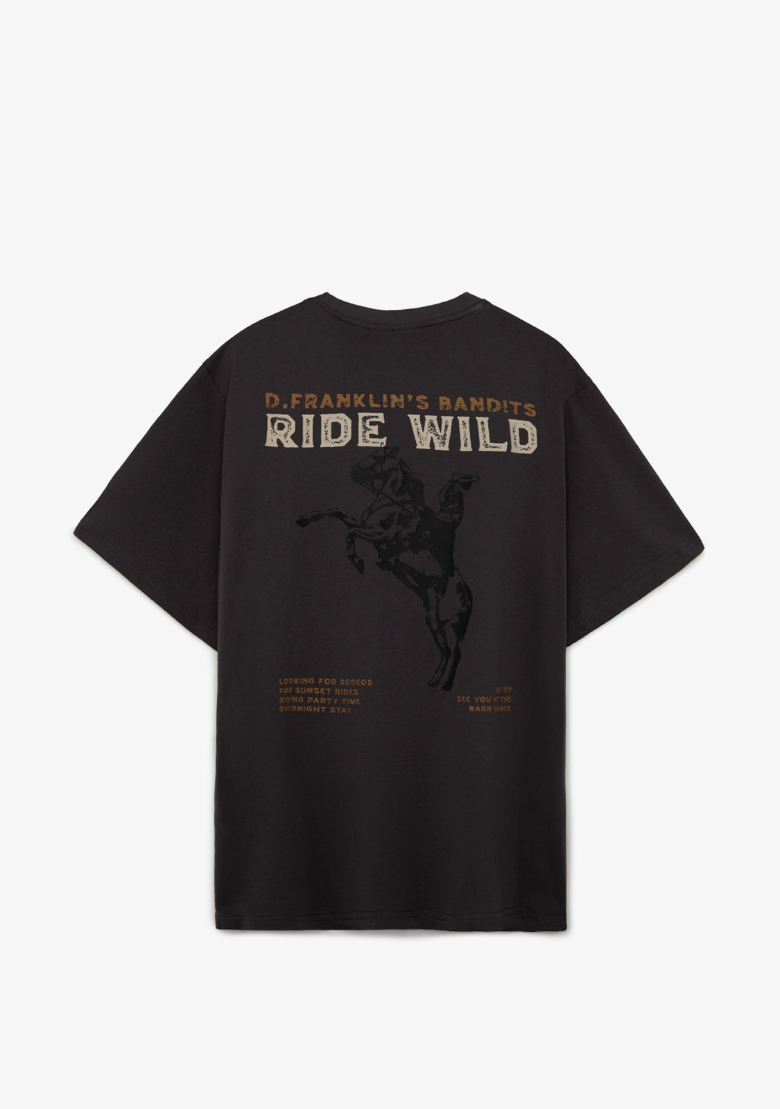 Ride Wild T-Shirt Anthracite