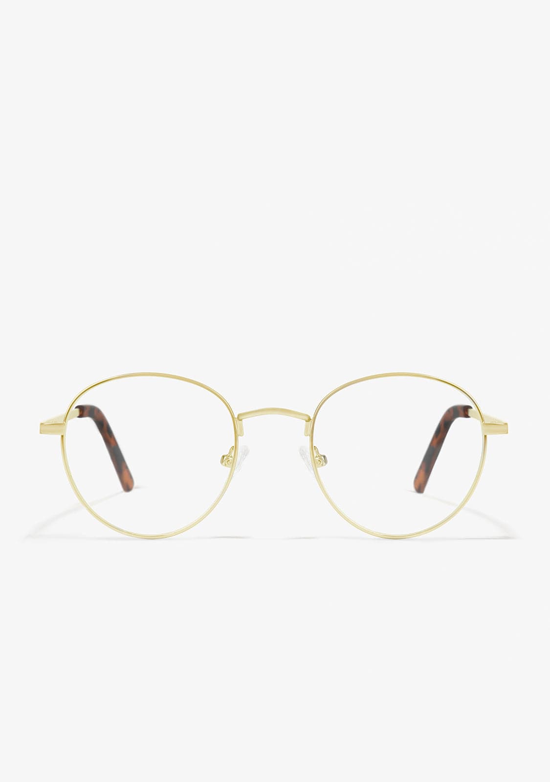 Classic Round Blue Block / Gold