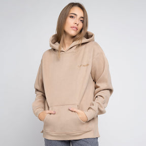 Hoodie Oversized DF Basic Sand