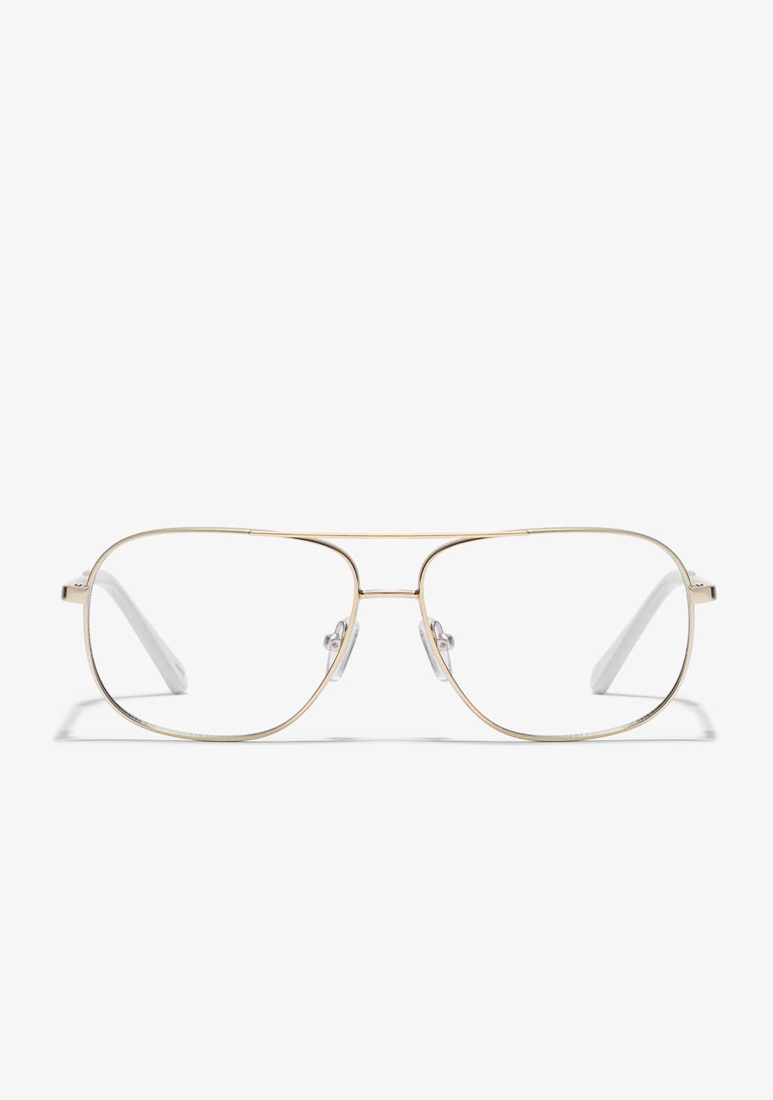 Aviator Mint Blue Block / Gold