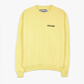 Sweatshirt Oversized Basic Yellow