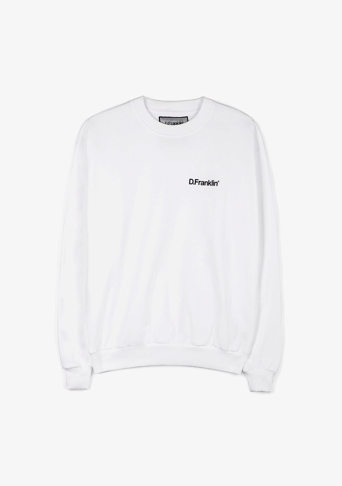 Sweatshirt Oversized D.Franklin Basic White