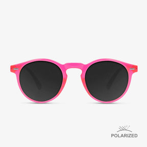 Ultra Light Pink Day-Glo / Black Polarized