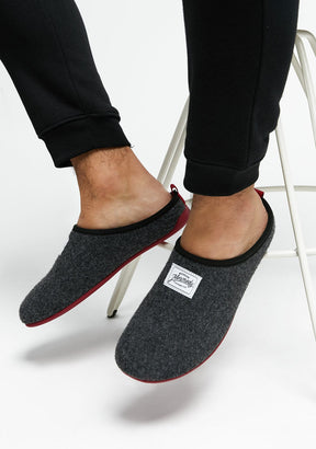 Mercredy Slipper Black / Bordeaux