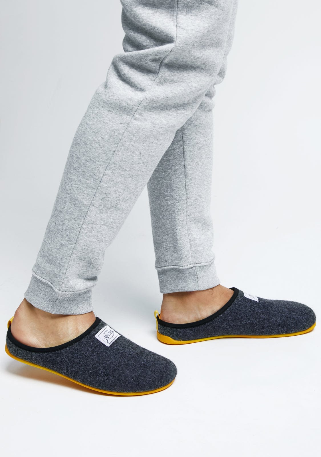 Mercredy Slipper Navy / Yellow