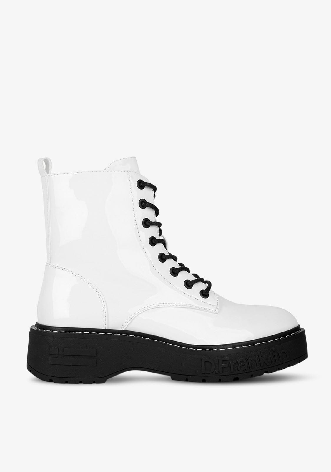Gumme Track Patent White