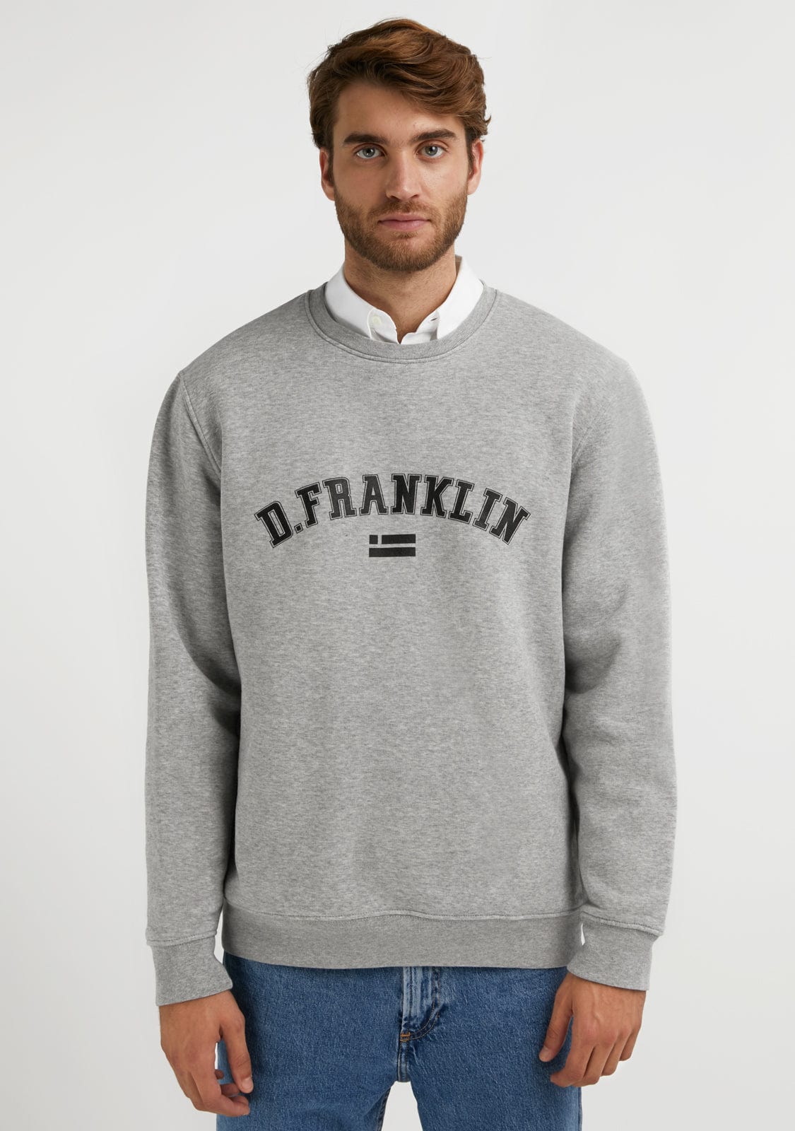 Varsity Sweatshirt Grey / Black